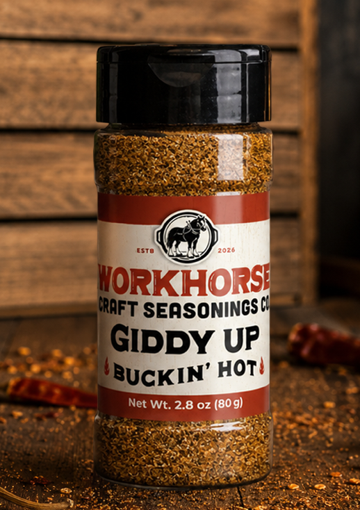 Giddy Up Buckin’ Hot All-Purpose Seasoning